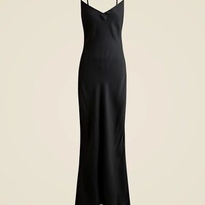 Elegant Black Slip Dress